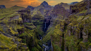iCELAND, VALLEY, LAND, GORGE, WATERFALL, ICELAND, TRAVEL, STUNNING, DOWNTON