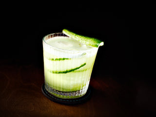 Cucumber Spritz, Explorer's Gin, Soda Water and Simple Sugar Syrup