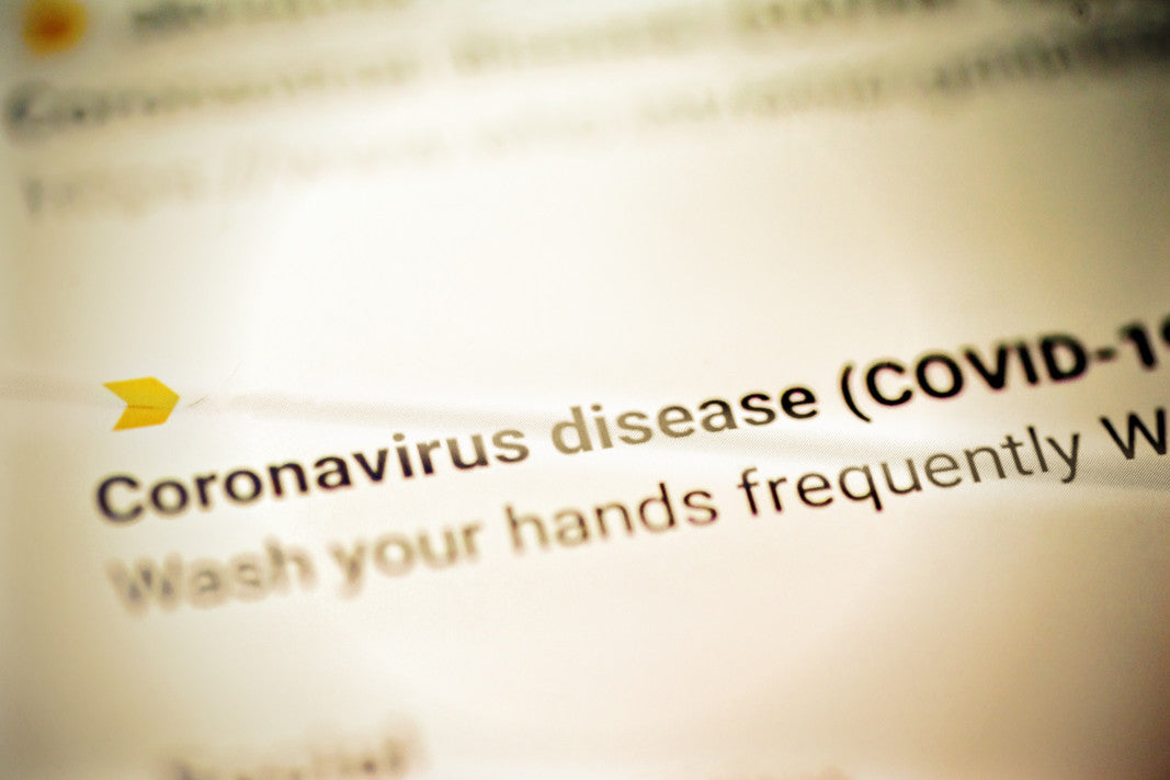 Coronavirus wash hands