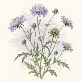 DISTILLERY GARDEN | SCABIOSA COLUMBARIA - Downton Distillery UK