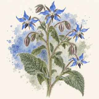 Distillery Plants | Borage and its uses in Herbal Medicine - Downton Distillery UK