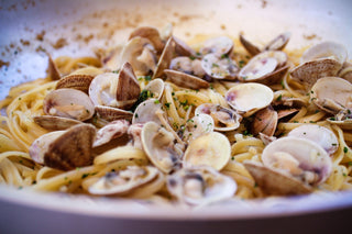 Vongole Pasta with Explorer's Gin - Downton Distillery UK