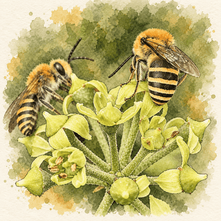WILDLIFE ON THE DOWNS | THE IVY BEE | AUTUMNAL POLLINATOR - Downton Distillery UK