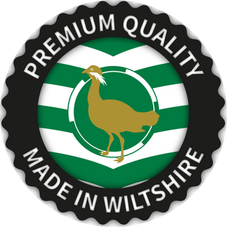 Quality, Badge, Great Bustard, Made in Wiltshire