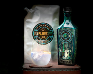 EXplorer's Gin, Refill Pouch, Sustainable, Bottle, Downton, Gin