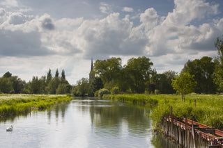 River Avon, Downton, salisbury, Wiltshire, South west, Downton Distillery