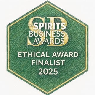 Ethical Award on a green shield back ground.
