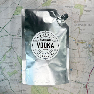 Chardonnay Vodka - Refill Pouch - Downton Distillery UK