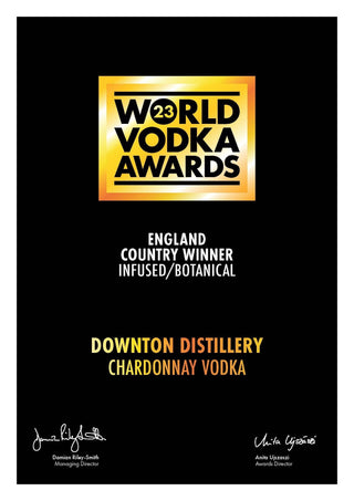 Chardonnay Vodka - Refill Pouch - Downton Distillery UK