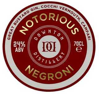 Cocktails | Negroni | Downton Distillery - Downton Distillery UK