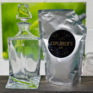 Decanter and Refill Pouch - Downton Distillery UK