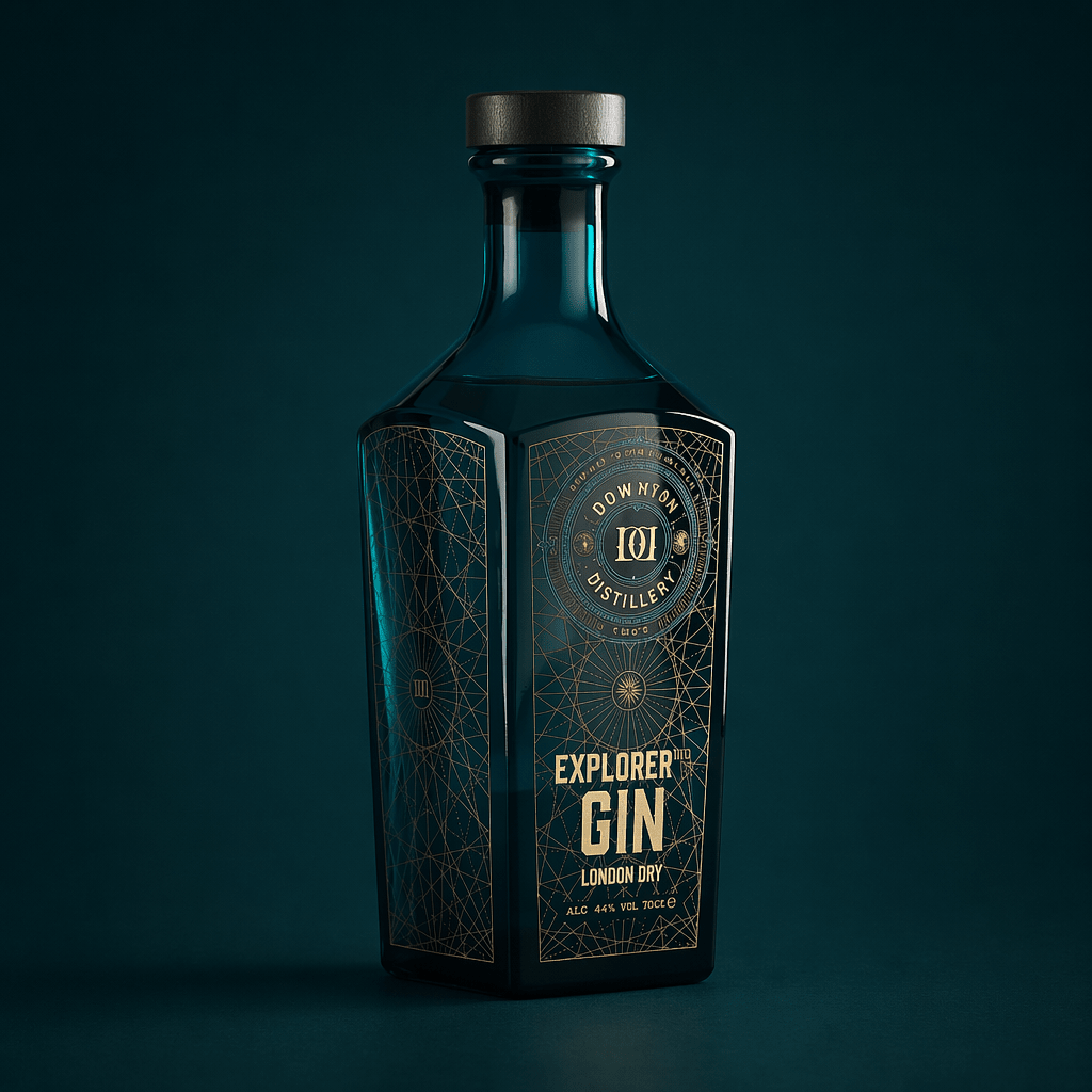 Gin | Explorer's | Contemporary London Dry – Downton Distillery UK