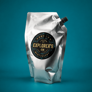 Gin | Explorer's Starter Pack | Bottle + Refill Pouch - Downton Distillery UK