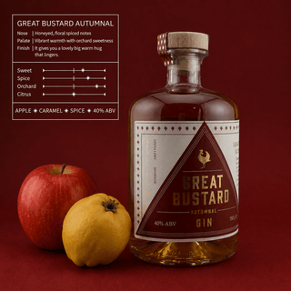 Gin | Great Bustard | Autumnal Edition - Downton Distillery UK