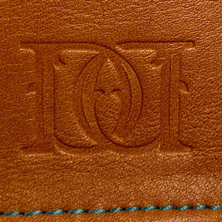 Leather Double Bottle Pouch - Downton Distillery UK