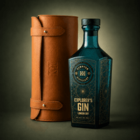 Leather | Messenger Bottle Pouch - Downton Distillery UK