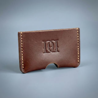 Leather | Pocket Wallet Card Holder - Downton Distillery UK