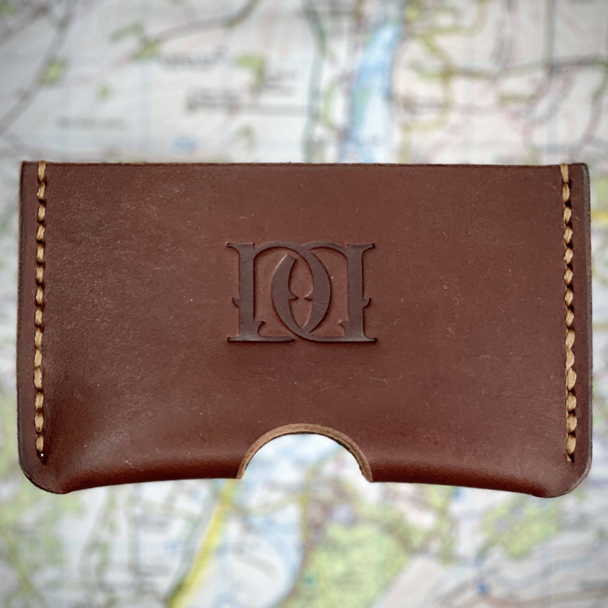 Brown, Leather, Card Holder, Wallet, Downton Distillery