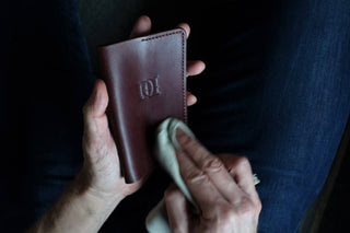 Leather Passport Holder - Downton Distillery UK