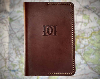 Leather Passport Holder - Downton Distillery UK